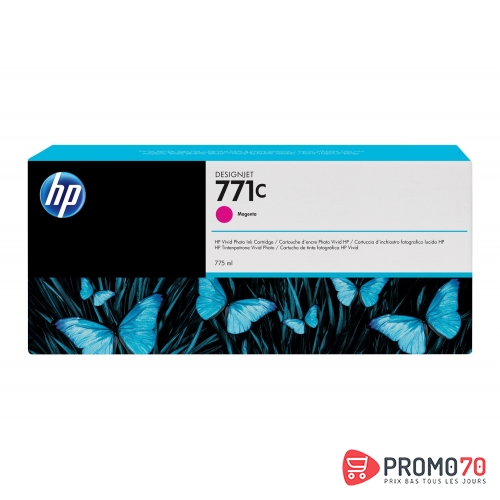 Hp 771c 775-ml magenta designjet ink cartridge
