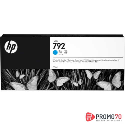 Hp 792 775-ml cyan latex ink cartridge