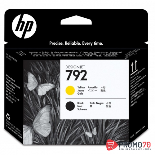 Hp 792 yellow/black latex printhead
