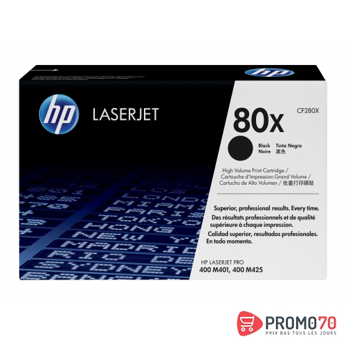 Hp 80x high yield black original laserjet toner cartridge