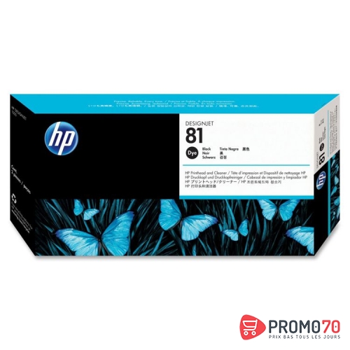 Hp 81 light cyan designjet dye printhead and printhead cleaner