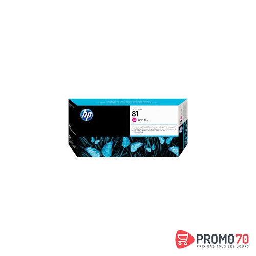 Hp 81 magenta designjet dye printhead and printhead cleaner