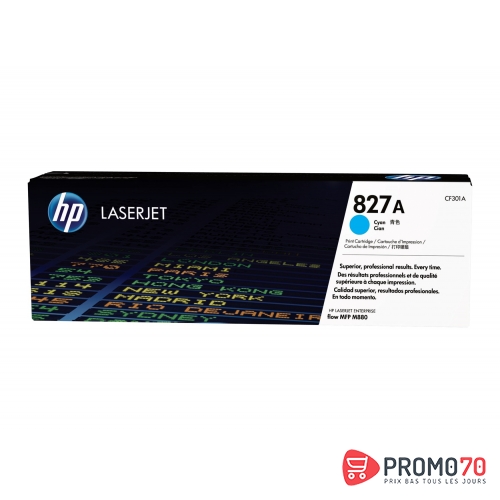 Hp 827a cyan original laserjet toner cartridge