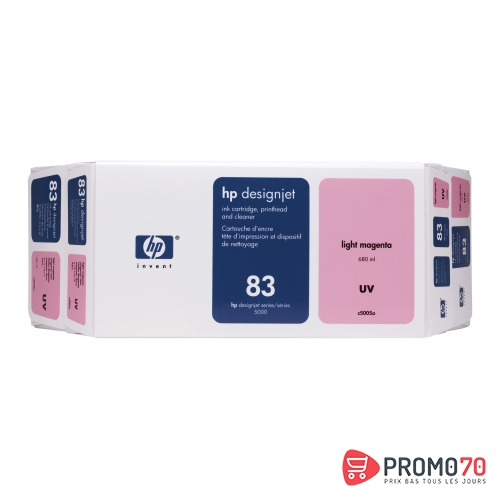 Hp 83 light magenta designjet uv printhead and printhead cleaner