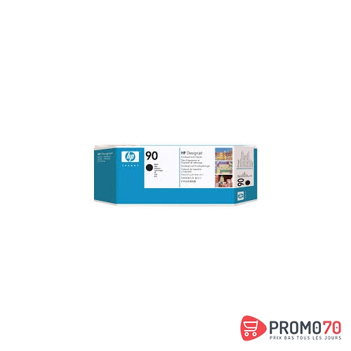 Hp 90 black designjet printhead and printhead cleaner