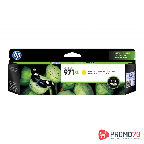 Hp 971xl high yield yellow original ink cartridge