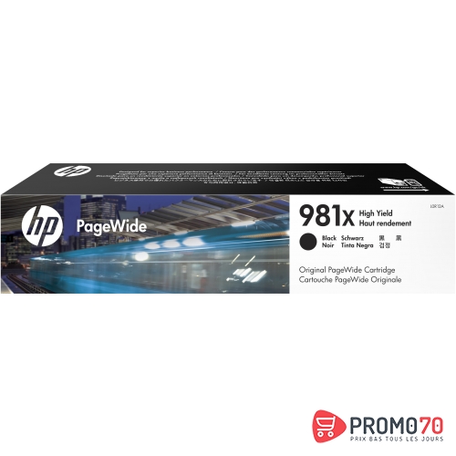 Hp 981x high yield black original pagewide cartridge
