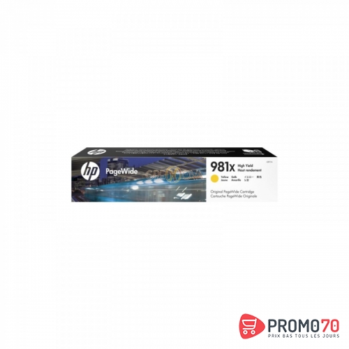 Hp 981x high yield yellow original pagewide cartridge