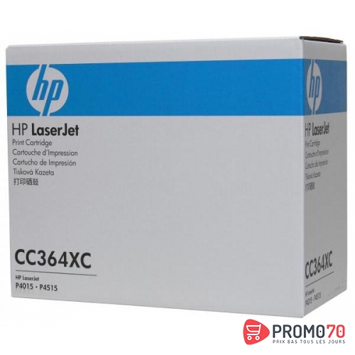 Hp cc364xc high yield black contract original laserjet toner cartridge