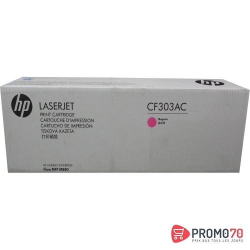 Hp cf303ac magenta contract original laserjet toner cartridge