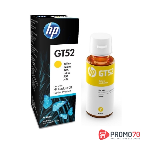 Hp gt52 yellow original ink bottle