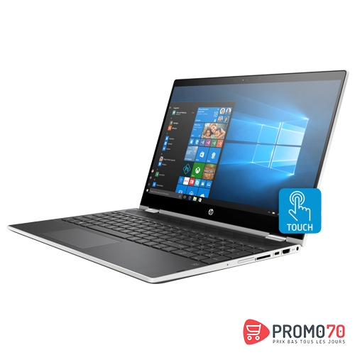 Hp pav x360 i3-8145u 14 4gb 1tb w10h touch silver 