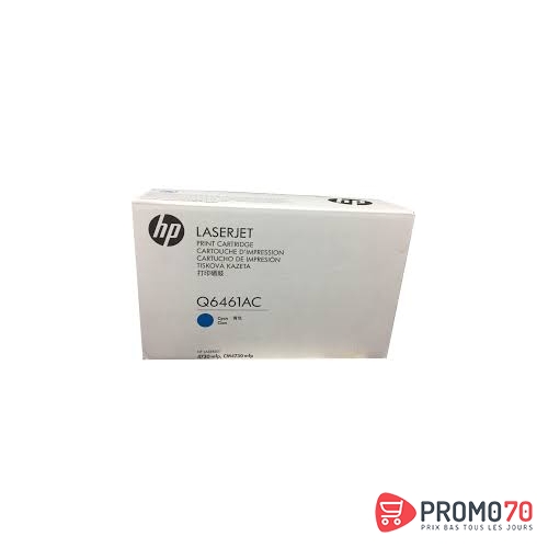 Hp q6461ac cyan contract original laserjet toner cartridge