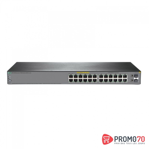 Hpe 1950-24g-2sfp+-2xgt-poe+ switch  [24 ports 10/100/1000 poe + 2 ports sfp+, 2 ports 1/10gbe-t,l3 , smart managed]