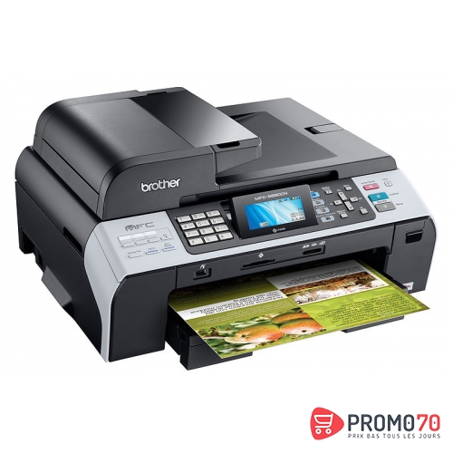 Imprimante multifonction jet d'encre couleur professionnelle 4-en-1 