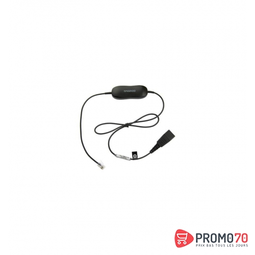 Jabra casque gn 1200 0.8m straight qd to mod plug