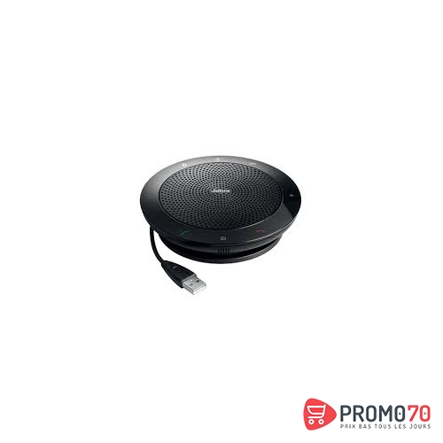 Jabra speak??? 510 ms speakerphone for uc & bt, usb conference solution, 360-degree-microphone, plug&play, mute and volume button, wideband, bluetooth (up to 100 meters), microsoft optimized