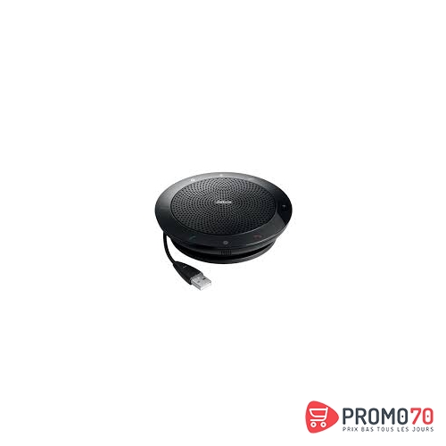 Jabra speak??? 510 ms speakerphone for uc & bt, usb conference solution, 360-degree-microphone, plug&play, mute and volume button, wideband, bluetooth (up to 100 meters), microsoft optimized