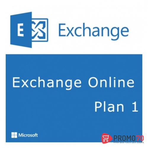 Office 365 (abonnement 1 an) csp - exchange online (plan 1) annual
