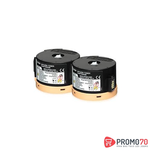 Pack 2 toners noir (2 x 2500p.) workforce série al-m200dn-dw