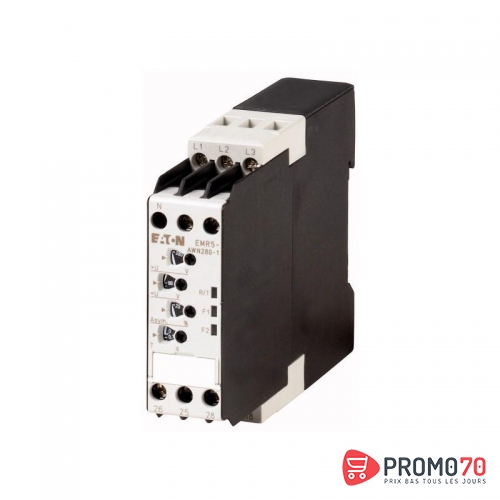 Relais de contrôle d'absence de phases, multifonctions, 2w, 180-280v50 60hz