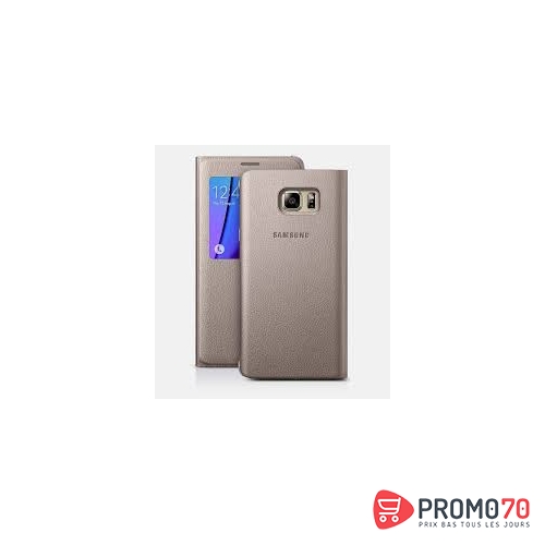 Samsung s view  pour note 5 couleur gold