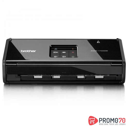 Scanner fixe compact à défilement a4 recto verso