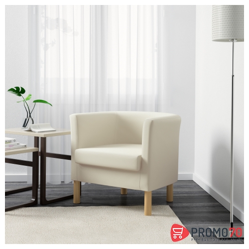 Solsta olarp fauteuil, naturel ransta