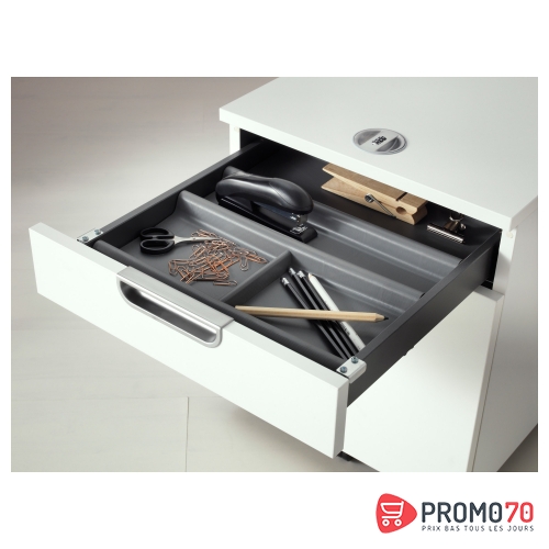 Summera accessoire tiroir à 6 compartiments, anthracite