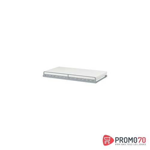 Sv??rta lit tiroir, couleur argentée