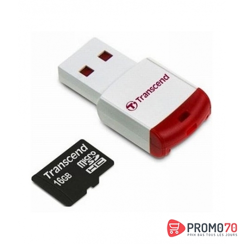 Transcend 16gb mcsd10+rdp3 card reader