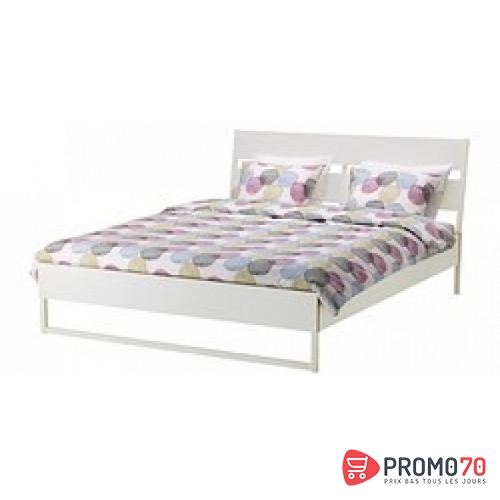 Trysil cadre de lit, blanc, luröy