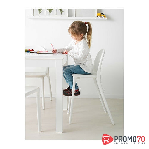 Urban chaise pour juniors, blanc