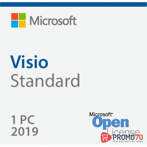 Visio  standard 2019 sngl olp nl