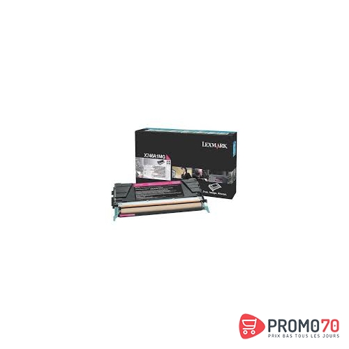 X746, x748 cartouche de toner return program magenta (7k)